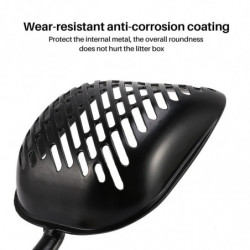 Litter Scoop With Flexible Long Handle,deep Shovel Sifter Durable Solid,non-stick Deep Scoop,waterproof And Rust [...]