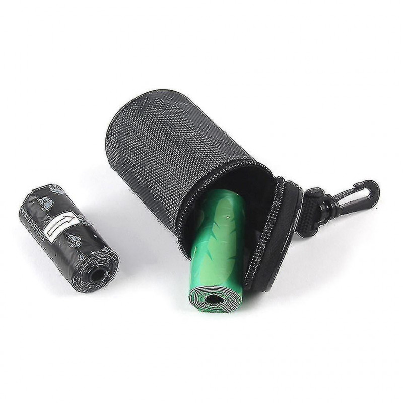 Dog Poop Bags Dispenser For Pet Leash Trash Waste Bags For Carrier Organizer Hy