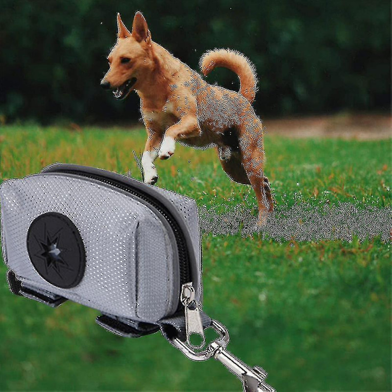 Dog Poop Bag Dispenser With Used Waste Bag Holder Carrier