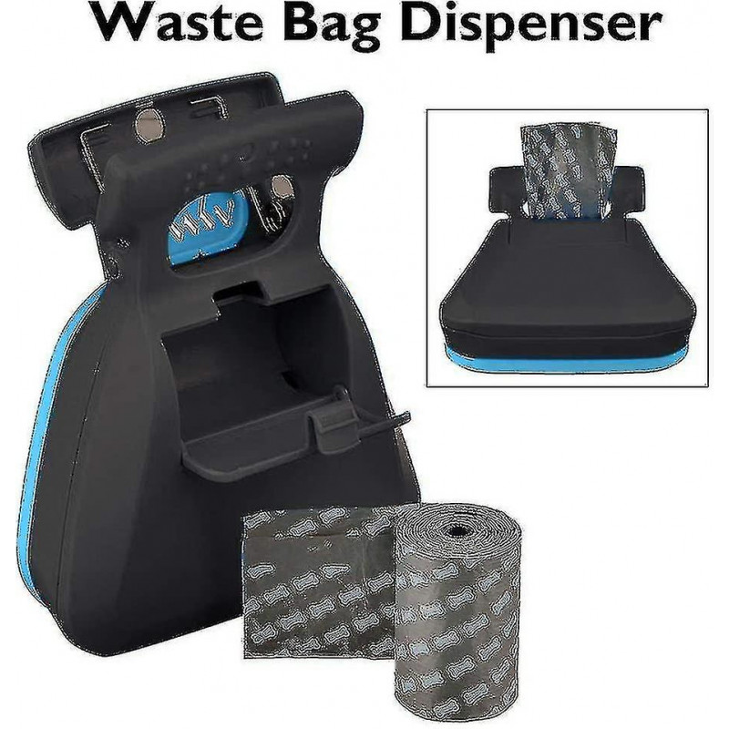 Pet Pooper Scooper Pet Pooper Scooper With Foldable Bin Bag Dog Waste Portable High Quality