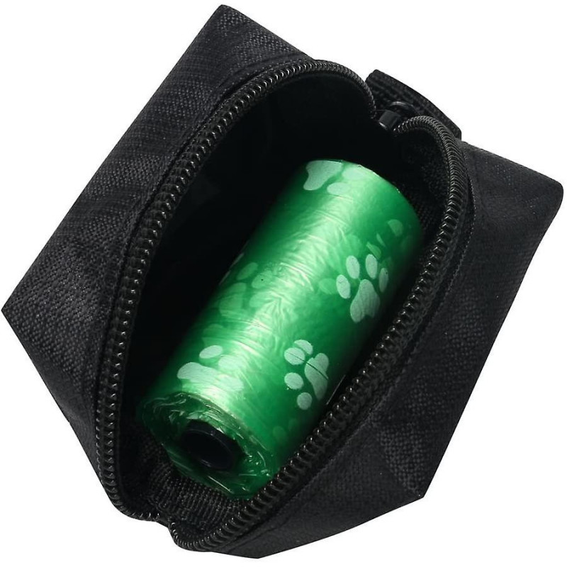 Dog Poo Bag Holder, Durable Oxford Cloth Pet Dog Waste Bag Dispenser With 1 Roll