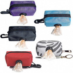 5 pièces Porte-sac à crottes pour chiens, Distributeur de sacs à déchets pour animaux de compagnie Fixation de [...]