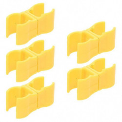 5pcs Football Door Connector Clip Dog Training Ring Fixer Accessory Fixing Clip