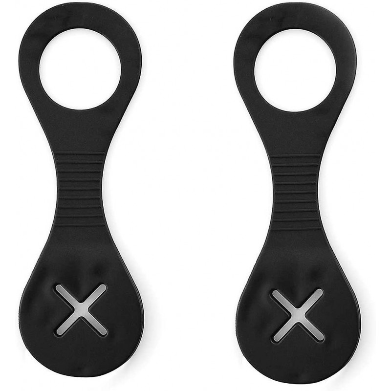 Dog Poop Bag Holder Leash Waste Carrier Holder Bicycle (2 Pack)