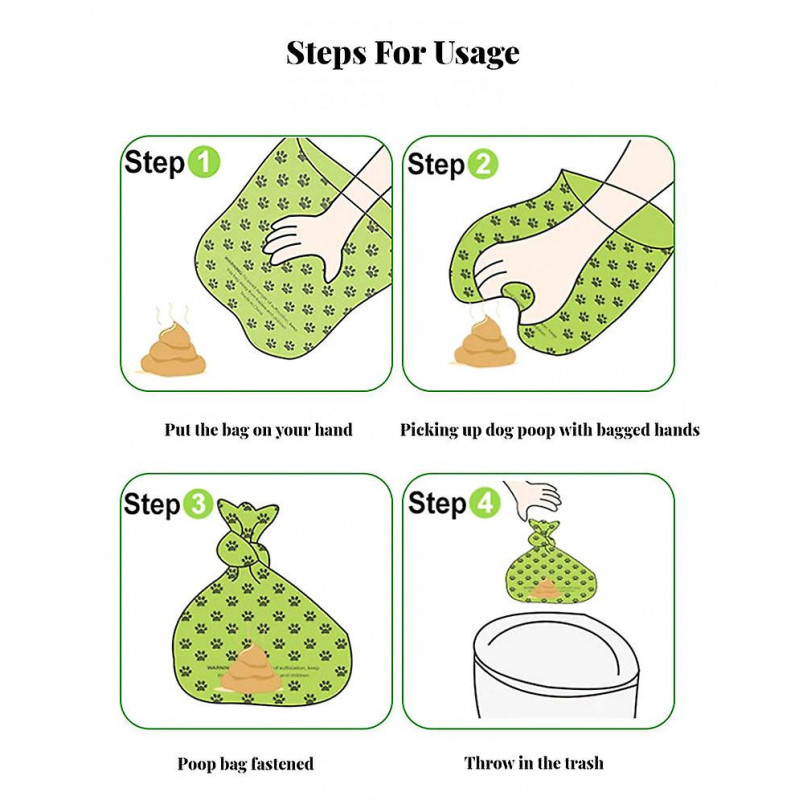 Furrybaby Poop Bags Pet Supplies For Waste Refuse Cleanup Puppy Pooper Scooper Bag Rolls Outdoor Clean [...]