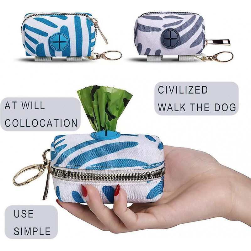 2 Bags Offashion Dog Poop Waste Bags. Pet Dog Waste Bag Is Provided Free