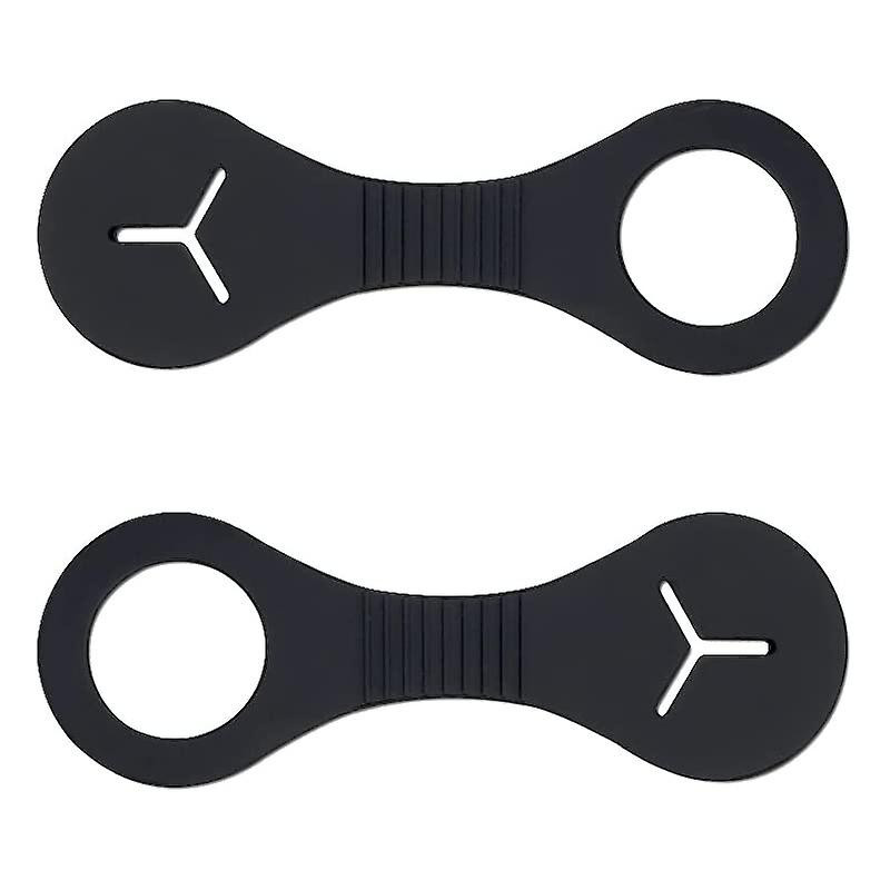 2 Pieces Acsergery Gift Leash Waste Carrier Holder, Dog Poop Bag Holder, Waste