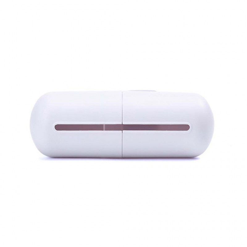 Capsule Shape Wall Mounted Garbage Bag Storage Waste Bin Dispenser Rubbish Box