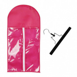 Dustproof Hair Extensions Wig Stand Bag Storage Bag Holder Case With Hook