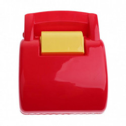 Pet Dog Pick Up Poops Cleaning Clip Pooper Scooper With Bag Dispenser Red