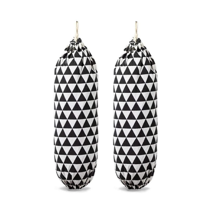 Plastic Bag Holder, Foldable Washable Grocery Bag Dispenser Recycling Shopping Bag Organizer Grocer