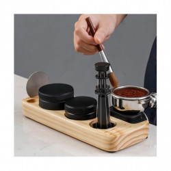 Coffee Tamper Holder Station Tamper Station Coffee Portafilter Holder Portable Espresso Tamp Statio