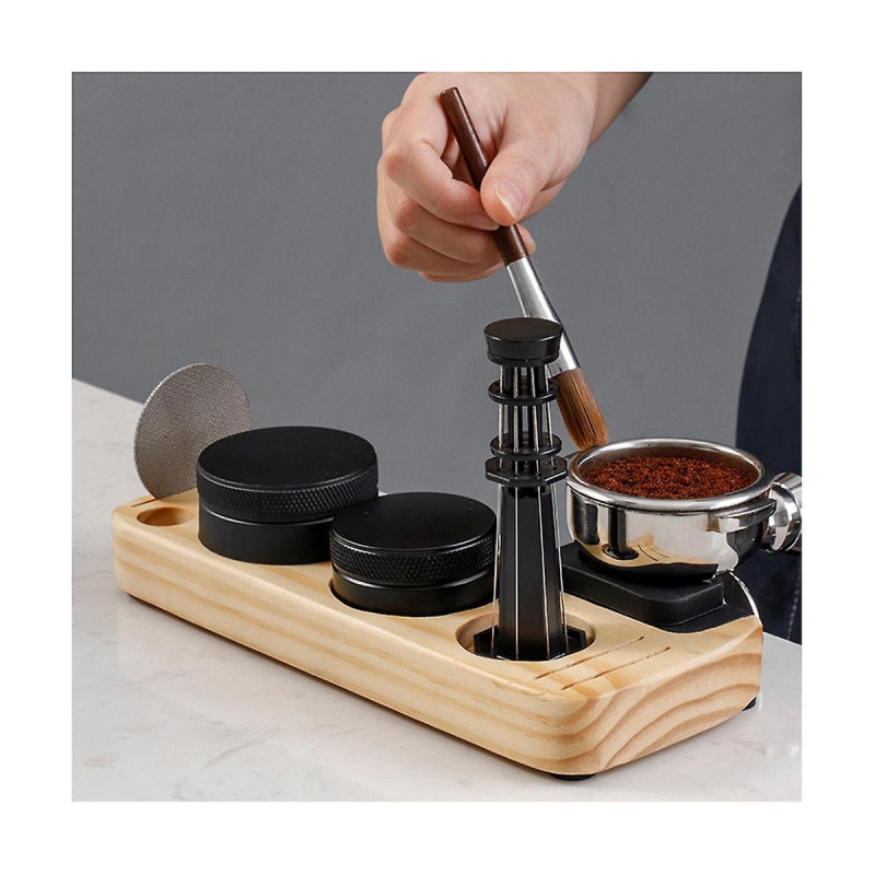 Coffee Tamper Holder Station Tamper Station Coffee Portafilter Holder Portable Espresso Tamp Statio
