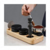 Coffee Tamper Holder Station Tamper Station Coffee Portafilter Holder Portable Espresso Tamp Statio