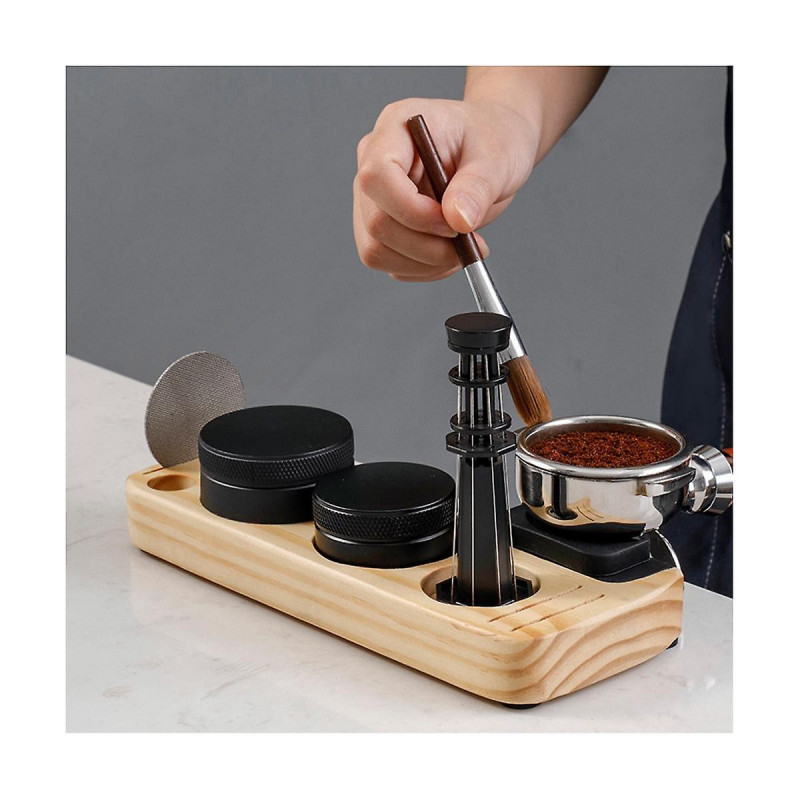 Coffee Tamper Holder Station Tamper Station Coffee Portafilter Holder Portable Espresso Tamp Statio