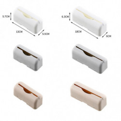 Plastic Garbage Bag Storage Holder Durable Trash Bag Container for Cabinet Wall