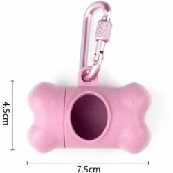 1pcs Dog Poop Bag Holder Portable Dog Poop Bags Dispenser Bone Shaped Poo Bag Dispenser Biodegradable Bag [...]