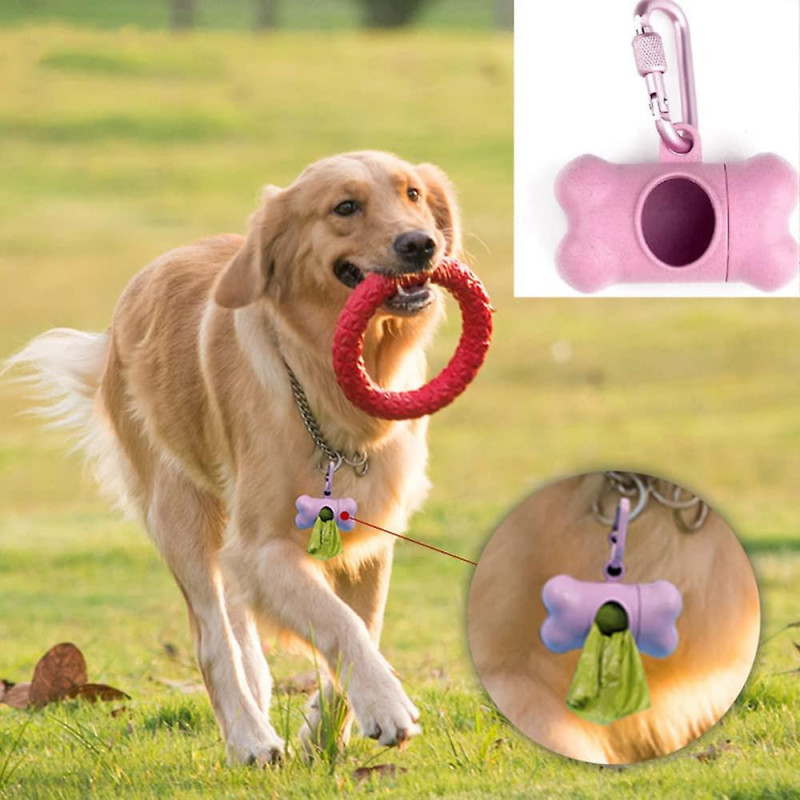 1pcs Dog Poop Bag Holder Portable Dog Poop Bags Dispenser Bone Shaped Poo Bag Dispenser Biodegradable Bag [...]