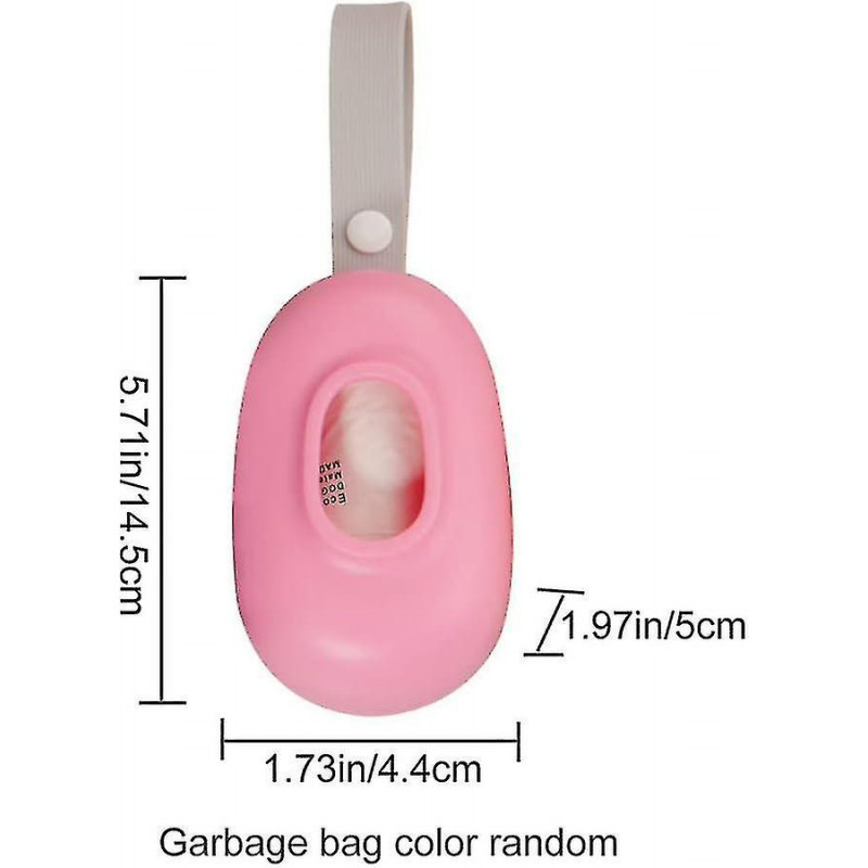 Dog Poop Bags Holder Reusable Pet Waste Bags Dispenser Pet Dog Waste Bag Dispenser with 1 Roll Pet Waste Bags for [...]