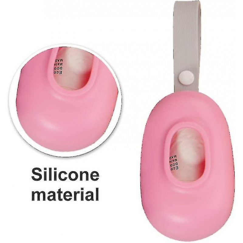 Dog Poop Bags Holder Reusable Pet Waste Bags Dispenser Pet Dog Waste Bag Dispenser with 1 Roll Pet Waste Bags for [...]