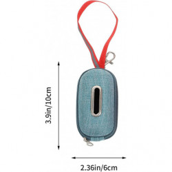 2pcs Dog Poop Bag Holder Pouch Pet Rubbish Bags Pouches Dispenser Leak- Proof Dog Waste Bags Doggie Poop Bags [...]