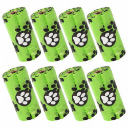 8Pcs Dog Poop Bags Pet Garbage Bags Thick Waste Bags Dog Poop Bag Rolls for Dogs