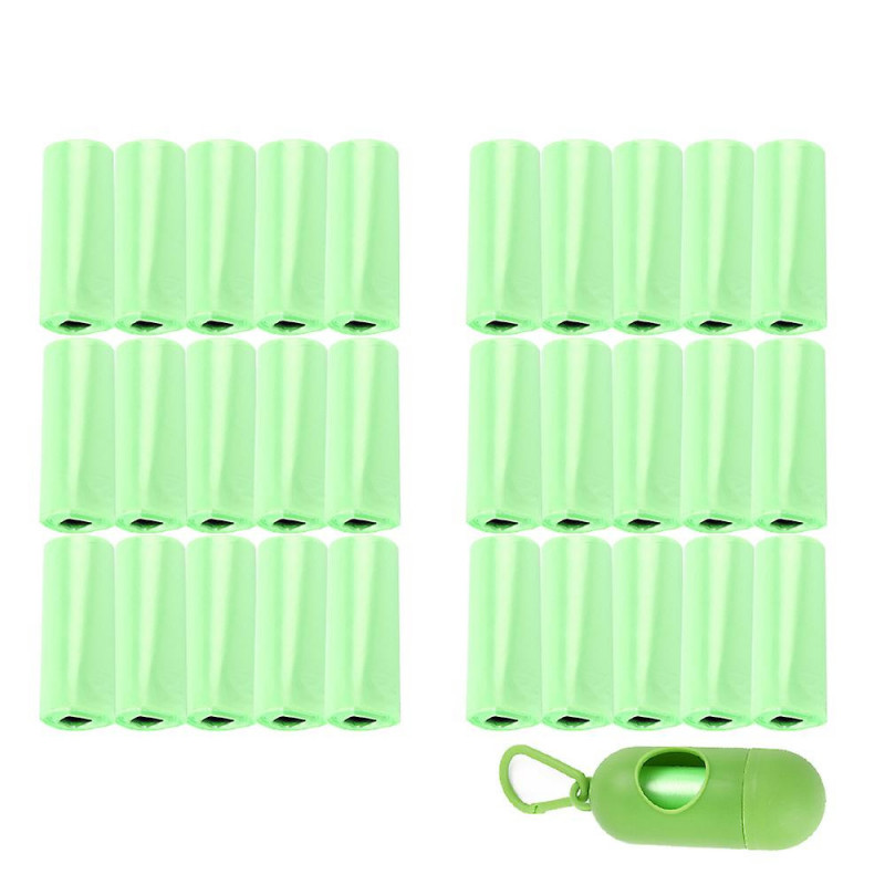 120/100/50 Rolls Dog Poop Bags Pet Waste Garbage Bags Unscented Outdoor Carrier Holder Dispenser Litter Bag Accessories