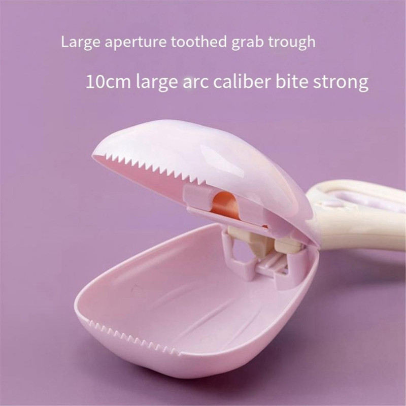 Non-Breakable Pet Pooper -For -And Cats with Handle for Easy Pick Up Sanitary Dog Garbage Collector Blue