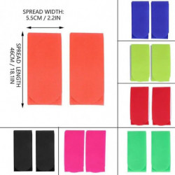 2 paires de porte-bagages en nylon crochet et boucle sangle prend en charge ski snowboard ski de fond snowboard [...]