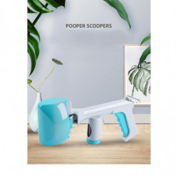 Shxx Cuillères à crottes pour animaux de compagnie, cuvettes de toilette portables, fournitures de nettoyage pour [...]