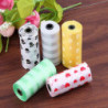 5 Roll/15 Bags Pet Puppy Dog Waste Poop Bag Degradable Poo Clean-up Pick-up Bag