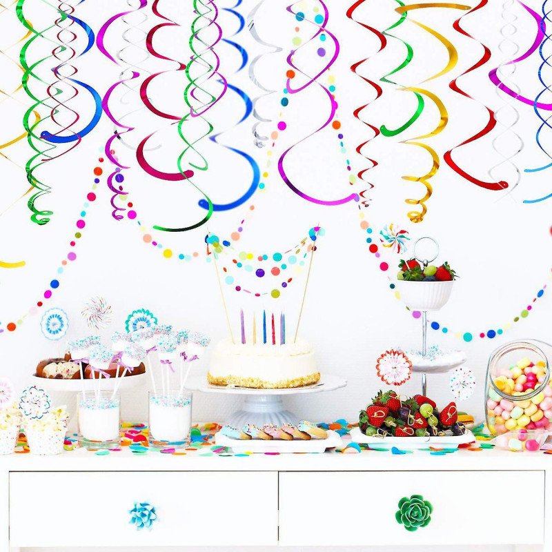 1 Set Wall Pendant with Hook Easy to Hang Tear-Resistant Scratch-proof Fadeless Multiple Color Birth