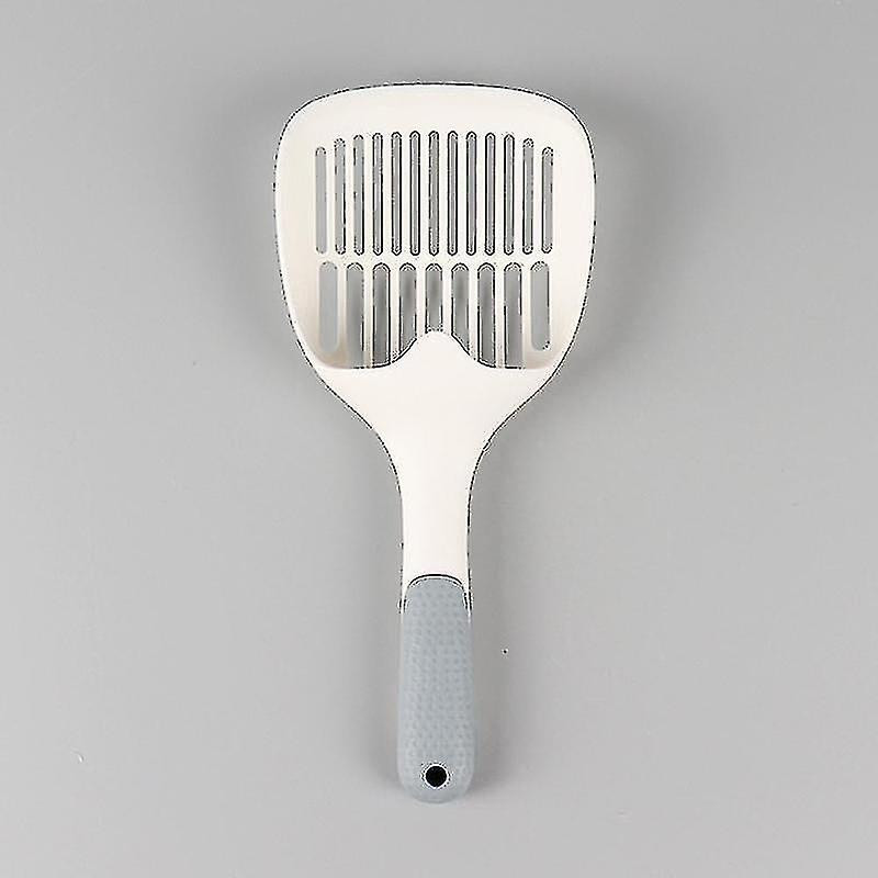 High Quality Cat Litter Scoop Pvc Plastic Pet Poo Shovel Practical Pets Poop Housebreaking(1pcs,beige)