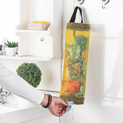 Home Grocery Bag Holder Wall Mount Plastic Bag Holder Dispenser Hanging Storage Trash Garbage Bag Kitchen Garbage [...]