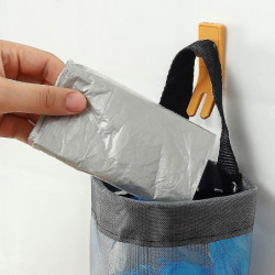 Home Grocery Bag Holder Wall Mount Plastic Bag Holder Dispenser Hanging Storage Trash Garbage Bag Kitchen Garbage [...]