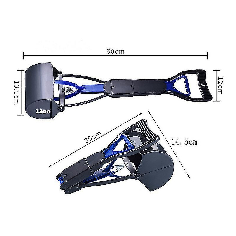 Dog Poop Scooper Long Handle Poop Scoop Shovel Pick Up Animal Waste Picker Puppy Outils de nettoyage extérieurs
