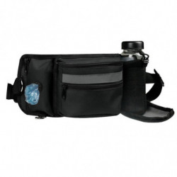 Sac ceinture pour les propriétaires de chiens Sac de hanche résistant aux intempéries pour le dressage de chien