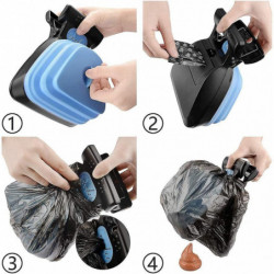 SDIGV Dog Pooper Scooper For Large Dog-Portable Sanitary Dog Waste-Heavy Duty Dog Waste Cleaner with Bag [...]