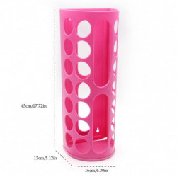 Multipurpose Folding Garbage Bag Storage Box Wall Hanging Environmental Protection Plastic Bag Extraction Box Pink