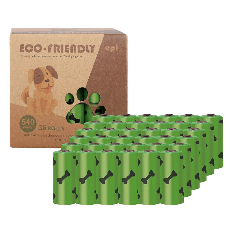 Sac à ordures biodégradable pour animaux de compagnie EPI Sacs à crottes de chien Distributeur de sacs à crottes [...]