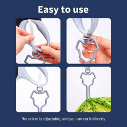 Dog Poop Bag Holder for Leashes, Hands Free Waste Bag,Dog Traction Rope Dispenser Compatible Dog Accessories Pet [...]