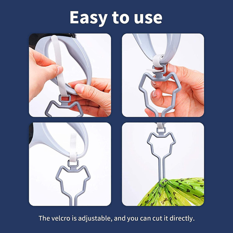 Dog Poop Bag Holder for Leashes, Hands Free Waste Bag,Dog Traction Rope Dispenser Compatible Dog Accessories Pet [...]