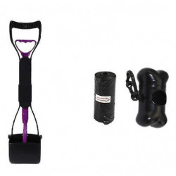 Pet Dog Long Handle Pet Pooper Scooper Dog Cat Waste Picker Poop Scoop Pick Up Clean Waste