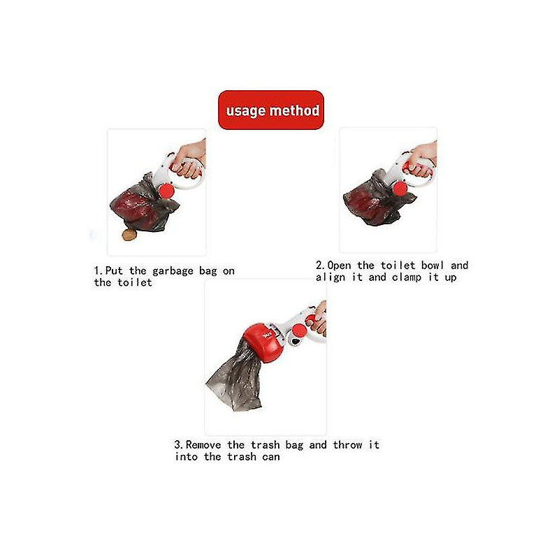 Pooper Scoopers Pet Dog Pooper Scooper With Poo Bag Dispenser