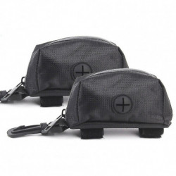2pcs Pet Dog Durable Pick Up Holder For Leash Poop Bag Dispenser Outdoor Walking