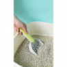 Shxx Cat Litter Shovel Set Cat Litter Shovel Kitten Feces Cleaning Shovel Toilet Set Cat Supplies (gray + Green) F922-91