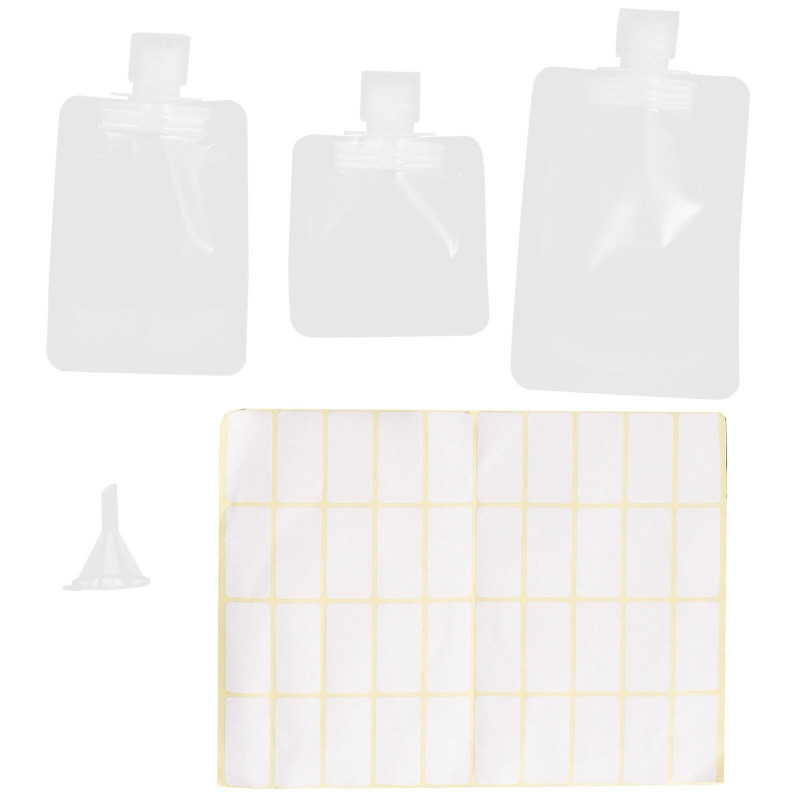 1 Set Of Portable Makeup Cream Storage Bag Empty Face Cream Dispenser Bag Refillable Lotion Pouch