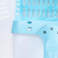 Auspicious-pet Litter Picker, Grey, After Installation: 30cmx15cmx16cm