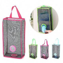Useful Kitchen Storage Bag Garbage Bag Dispenser Wall Hanging Kitchen Decor Organizer