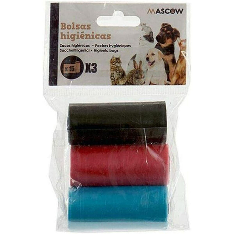 Bags 8430852277787 Red Black Blue Plastic 9 x 13 x 2 cm (3 pcs)